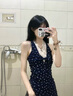 路讓宋掛脖吊帶美背細肩帶內(nèi)衣女小胸聚攏胸罩隱形無痕一體式露背文胸 掛脖細肩帶文胸【粉底膚】 M 34/75 曬單實拍圖