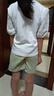 G.DUCKKIDS女童夏裝套裝2025新款洋氣甜美風(fēng)蝴蝶結(jié)裙褲女大童短袖短褲兩件套 綠色套裝 【兩件套】 140 曬單實(shí)拍圖
