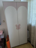 LINSY KIDS林氏兒童萌兔衣柜臥室家用大容量寶寶衣櫥 LH681D1-A兩門(mén)衣柜 曬單實(shí)拍圖