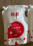保寧B&B幼兒去污洗衣液成分溫和香草洗衣液2100ml*2 曬單實(shí)拍圖