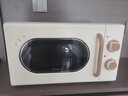 美的小滋味系列微波爐變頻家用小型轉盤(pán)式一級能效經(jīng)典雙旋鈕低頻輕音邪修做飯20L M20H4 曬單實(shí)拍圖