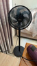 美的（Midea）【超級單品】七葉輕音立式電風扇家用柔風落地扇臺式桌面小型風扇大風量節(jié)能搖頭宿舍電扇 SAF30AB 曬單實拍圖
