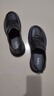 他她（TATA）商務(wù)休閑皮鞋男士一腳蹬真皮懶人鞋爸爸鞋2024冬TFE02DM4 黑色（單里） 40 曬單實(shí)拍圖