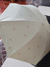 天堂傘遮陽(yáng)傘太陽(yáng)傘黑膠防曬傘防紫外線三折便攜晴雨兩用傘女 菠蘿 鱷梨綠 曬單實(shí)拍圖