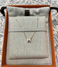 愛馬仕（HERMES）Mini Pop H項(xiàng)鏈 玫瑰金鏈條橢圓立體琺瑯項(xiàng)鏈送女友節(jié)日送禮 愛馬仕項(xiàng)鏈直發(fā) 鏈長(zhǎng)40cm吊墜0.7*0.9cm 曬單實(shí)拍圖