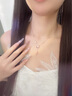夢黛麗品牌項(xiàng)鏈女【免費(fèi)刻字】四葉草999足銀項(xiàng)鏈女輕奢小眾彩金禮物 玫瑰金款項(xiàng)鏈【禮盒裝】 曬單實(shí)拍圖