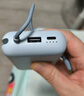 小米（MI）【3C認(rèn)證】小米充電寶移動(dòng)電源 10000  自帶線雙向快充口袋版 電源 灰藍(lán)色可上飛機(jī)/火車 曬單實(shí)拍圖