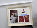 貴秘書結(jié)婚證結(jié)婚登記相框擺臺照相情侶禮物結(jié)婚證擺臺結(jié)婚紀念日證件照 C款-喜結(jié)良緣(29.7*21cm) PS框-需要打印照片聯(lián)系客服 曬單實拍圖
