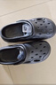 名創(chuàng)優(yōu)品（MINISO）洞洞鞋男士夏季外穿防滑厚底eva踩屎感涼鞋防臭海邊沙灘包頭拖鞋 曬單實拍圖