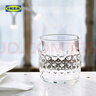 宜家（IKEA）FROJDA福洛達(dá)杯子啤酒家用女咖啡飲料透明喝水茶杯玻璃杯 杯子300毫升 曬單實(shí)拍圖
