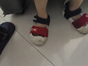 幸福瑪麗（Cheerful Mario）兒童涼鞋夏季男童女童小童包頭防撞軟底外穿嬰幼兒寶寶沙灘鞋防滑 曬單實(shí)拍圖