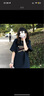 佐敘純棉美式復(fù)古短袖T恤女夏季2025新款寬松潮流設(shè)計感休閑半袖T恤衫 藏藍(lán)色 當(dāng)/次日達(dá) M (80-100斤） 曬單實(shí)拍圖
