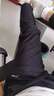 李寧（LI-NING）運(yùn)動褲男褲春夏季新款褲子收口束腳寬松大碼長褲休閑褲運(yùn)動衛(wèi)褲 黑色收口【棉質(zhì)常規(guī) 舒適親膚】 XL /180 (145-170斤) 曬單實(shí)拍圖
