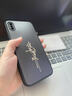 蒼梵適用蘋果XSMax手機(jī)殼iPhone XS Max鏡頭全包保護(hù)套磨砂后殼硅膠軟殼5G新款防摔外殼簡約高級(jí)感男女 石墨黑【諸事皆順】膚感磨砂 蘋果XS MAX 曬單實(shí)拍圖