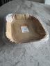 JCZS德國品牌空氣炸鍋專(zhuān)用紙烤盤(pán)吸油紙墊紙家用食物硅油紙錫紙碗烘焙 食品級【方形100張】大號特厚材 曬單實(shí)拍圖