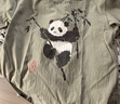杰克·瓊斯（JACK&JONES） 百搭潮流胸前肌理感膠印背后熊貓圖案T恤短袖上衣男裝225201093 曬單實拍圖