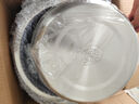 三四鋼304加厚不銹鋼盆食品級(jí)洗菜籃和面盆瀝水盆廚房盆套裝5件套 22623 曬單實(shí)拍圖