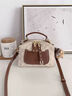 CharisKitty包包女包2025年新款斜挎包通勤波士頓枕頭包生日圣誕節禮物送女生 米白咖Milk white coffee 曬單實(shí)拍圖