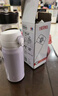 膳魔師（THERMOS）保溫杯大容量水杯兒童男女士杯子情侶不銹鋼生日禮物定制刻字JNL 316L不銹鋼-丁香紫 350ml 曬單實(shí)拍圖