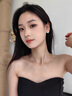 DAISY DREAM銀色金屬拉絲耳釘女2025新款爆款小眾獨(dú)特耳環(huán)輕奢高級感氣質(zhì)耳飾 銀色拉絲耳環(huán) 曬單實(shí)拍圖