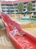 361°兒童泳衣女孩夏季可愛連體裙式平角游泳衣中大童學生游泳裝備 曬單實拍圖