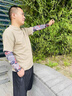 桑咻花臂冰袖夏季男防曬袖套防紫外線騎行護(hù)袖冰絲紋身套袖護(hù)臂手套 盤龍【2雙裝】 曬單實(shí)拍圖
