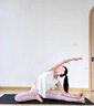 亮浸浸寬松運(yùn)動(dòng)背心女遮臀顯瘦瑜伽上衣t恤夏季輕薄款訓(xùn)練健身無袖罩衫 白色 M 曬單實(shí)拍圖