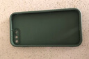 世詠 適用蘋(píng)果8plus手機(jī)殼 iphone8plus/7plus保護(hù)套全包防摔超薄簡(jiǎn)約創(chuàng)意網(wǎng)紅皮紋軟殼男女款 暗夜綠 曬單實(shí)拍圖