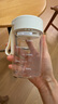 京東京造 水杯 運(yùn)動(dòng)大容量兒童吸管杯子學(xué)生【Tritan】茶杯白360ml 曬單實(shí)拍圖