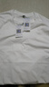 真維斯（Jeanswest）2件裝純棉重磅短袖t恤男生夏季山系慵懶風(fēng)情侶裝寬松加大碼半袖男 【2件裝】白色(純色)+白色(純色) 2XL (185) (體重160-180斤) 曬單實(shí)拍圖