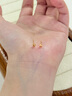 中國(guó)黃金星星耳釘女七夕情人節(jié)禮物送女友老婆生日實(shí)用走心高級(jí)感珠寶首飾 18k黃金星星耳釘 曬單實(shí)拍圖