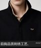 太平鳥(niǎo)男裝【Steiff泰迪熊聯(lián)名】2025年夏季新款黑色polo衫B1COF2311 黑色1 XL 曬單實(shí)拍圖