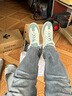 DESCENTE 迪桑特CHRON系列男士COURT SB運動休閑鞋夏季新品 GN-苔痕綠D5291LSN53男 42 曬單實拍圖