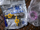 一靚全銅4分帶活接三通四通天燃?xì)忾y門煤氣閥天然氣開關(guān)球閥一進(jìn)二出 A2：T型雙外絲 帶活接三通閥（右 曬單實拍圖