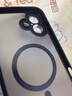 ALittleFlower適用蘋果16plus手機(jī)殼 iphone16plus保護(hù)套磁吸殼magsafe充電超薄防摔硅膠軟殼鏡頭全包 黑色 曬單實(shí)拍圖