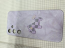 GGUU適用三星S24手機殼S24plus保護套s24ultra新款S23高級感女samsung液態(tài)硅膠Galaxy鏡頭全包+防摔s22 草紫色-洛可可格紋小馬 三星GalaxyS24Plus 曬單實拍圖