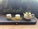 陶羽手繪繡球花開(kāi)茶壺一壺兩杯家用陶瓷泡茶壺茶杯功夫茶具高檔泡茶器 手繪-繡球花開(kāi)茶壺一壺兩杯 曬單實(shí)拍圖