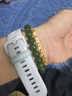 豆蔻時(shí)光收藏級和田玉碧玉手鏈高水頭菠菜綠玉石手串男女士款自戴禮品禮物 收藏級8mm和田玉碧玉手串 曬單實(shí)拍圖