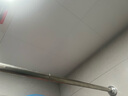 迪普爾 【304不銹鋼】免打孔伸縮桿窗簾陽(yáng)臺曬晾衣桿浴簾桿衣柜桿支架桿 范圍125-220厘米】直徑2.5CM單支 曬單實(shí)拍圖