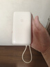 小米（MI）【3C認證】小米自帶線充電寶20000 33W 淺咖色 適用小米/紅米/redmi/蘋果/安卓/手機可上飛機/火車 曬單實拍圖