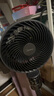 美的（Midea）空氣循環(huán)扇 家用落地扇抑菌凈化語音風扇立式遙控轉(zhuǎn)頁扇3D搖頭大風力電風扇桌面 GAI24PA 曬單實拍圖