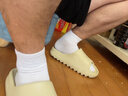H8奢椰子拖鞋男可外穿2025新款夏季厚底踩屎感室內(nèi)防滑海邊沙灘拖鞋 米白色 【旗艦版】 42 曬單實拍圖