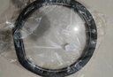 2024款大眾朗逸新銳方向盤套19/22/23款朗逸plus真皮汽車內(nèi)飾用品 D形整張牛皮一接口（不帶標）紅藍線 曬單實拍圖