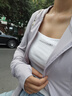 SIINSIIN冰皮防曬衣女夏季透氣修身涼感防曬服戶(hù)外穿搭外套 【連帽款】幸運紫【組合裝】 L 曬單實(shí)拍圖