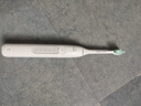飛利浦（PHILIPS）【肖戰(zhàn)推薦】電動(dòng)牙刷鉆石3系 生日七夕禮物 成人情侶款送男生/女友 微泡水流 HX5181/01皓月白 曬單實(shí)拍圖