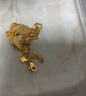 周大福 夢蝴蝶黃金項鏈(工費620)45cm約5.85g F231708 曬單實拍圖