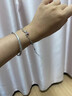 粉色鋯石櫻花蝴蝶結(jié)手鏈女ins小眾輕奢氣質(zhì)高級清冷感閨蜜手飾女 粉色鋯石蝴蝶結(jié)手鏈 曬單實拍圖