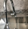 NYOY【德國】廚房水龍頭304不銹鋼主體抽拉式伸縮洗菜盆防濺冷熱龍頭 簡雅亮銀-廚房三檔抽拉龍頭 便攜式抽拉丨高端工藝 曬單實拍圖