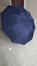 天堂 加大雨傘三折 晴雨兩用商務(wù)傘10骨大雨傘男女 藏青 曬單實(shí)拍圖