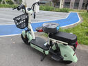 臺鈴電動自行車【國家補貼】Q糖50KM長續(xù)航電動車48V13AH鉛酸小錦鯉小果粒歡樂豆素顏綠 曬單實拍圖